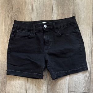 Girl’s Old Navy Black Denim Shorts